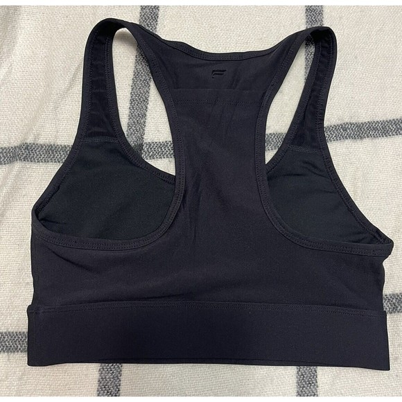 Fabletics‎ Black Racerback Sports Bra Athletic Workout Tank Top Size XS - Picture 3 of 6
